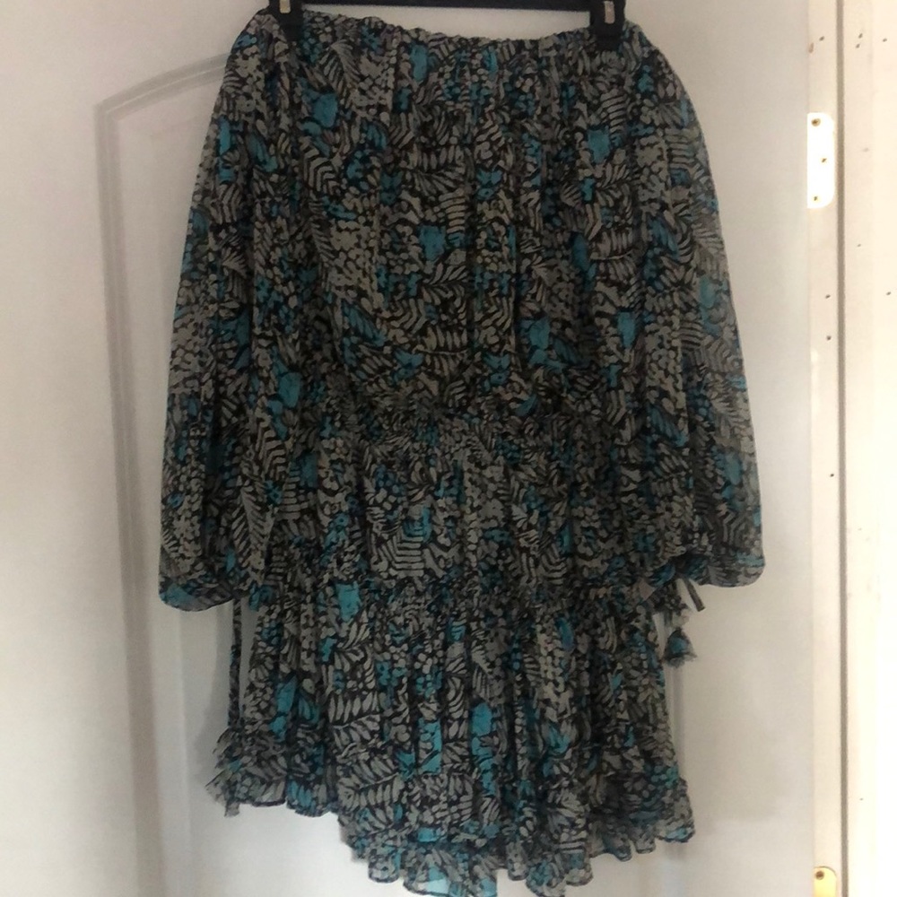 Misa Los Angeles Off shoulder dress